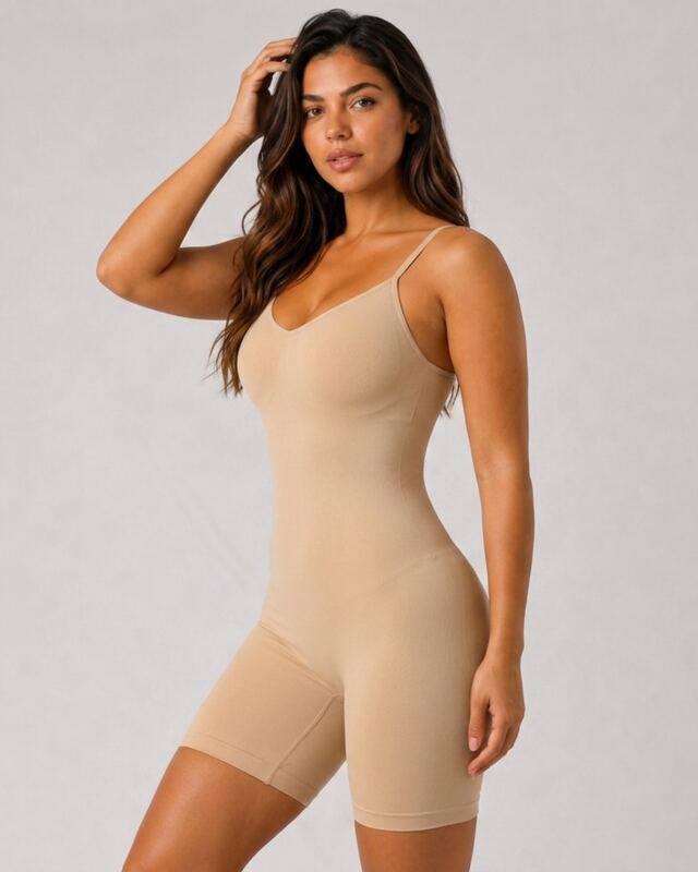 Modelador Curvella bege, frente