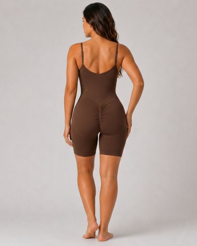 Modelador Curvella marrom, costas