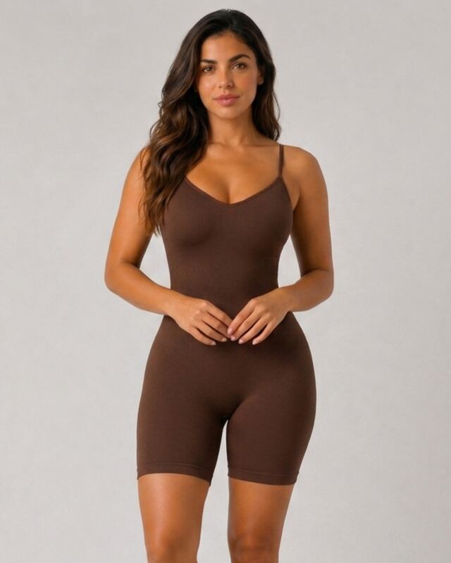 Modelador Curvella marrom, frente